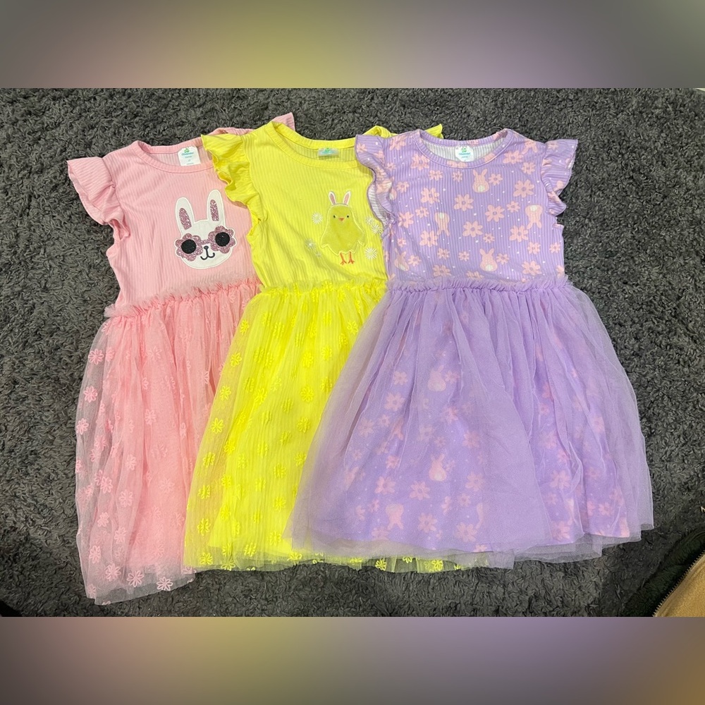 (3) size 5t dresses